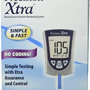 Alternative view of DSS Precision Xtra Blood Glucose Meter Kit, Results in 5 seconds, Strips Not Included (1 Kit)