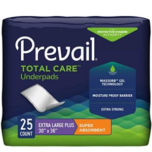 Alternative view of Prevail Super Plus Absorbency Incontinence Underpads, Extra Large, 25Count