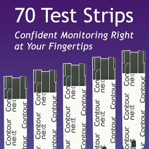 Ascensia Contour Next Blood Glucose Test Strips for Diabetes – 70 Count (1 Pack) - Accurate, No Coding, Second-Chance Sampling, Compatible with All Contour Next Meters for Easy Blood Sugar Testing - Image 3