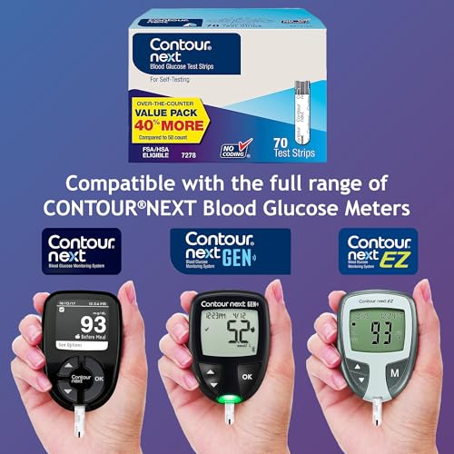 Ascensia Contour Next Blood Glucose Test Strips for Diabetes – 70 Count (1 Pack) - Accurate, No Coding, Second-Chance Sampling, Compatible with All Contour Next Meters for Easy Blood Sugar Testing - Image 5