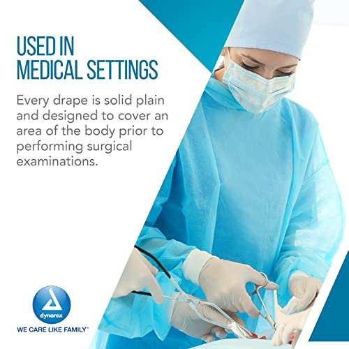 Dynarex Disposable Towel Drapes, Sterile, 18" x 26," for Medical & Surgical Use, Poly-Interlined Lining, Protect from Contaminants, 1 Box of 50 Drapes - Image 5