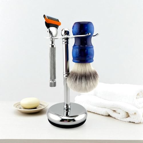 Parker Safety Razor, The Adjust-O-Stand, Adjustable Safety Razor & Shave Brush Stand, Simple to Customize to fit Any Size Shave Brush - PATENT PENDING - Image 7