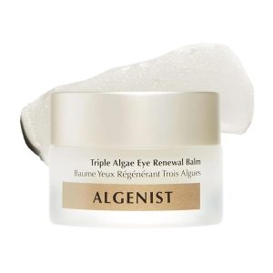 Algenist Triple Algae Eye Renewal Balm - Hydrating Vegan Eye Cream with Caffeine, Alguronic Acid & Peptides to Help Reduce Dark Circles, Puffiness, Fine Lines & Wrinkles - Travel Size (0.5 oz)